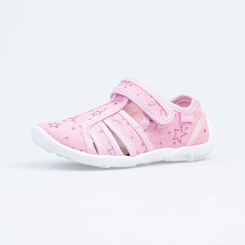 421066-12 туфли летние дошкольные текстиль розовый