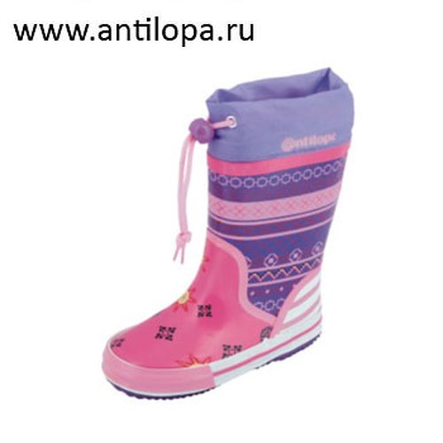 2599-2163 сапоги резин дошк фукс/сир/бел