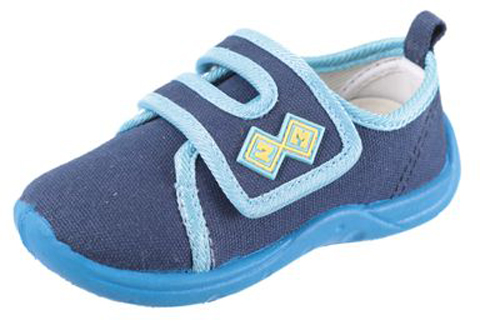 131033-13 туфли  ясельные текстильные синий